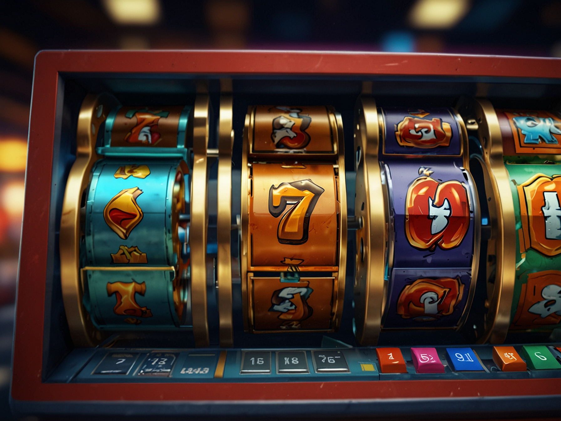 Selection of popular slot game thumbnails